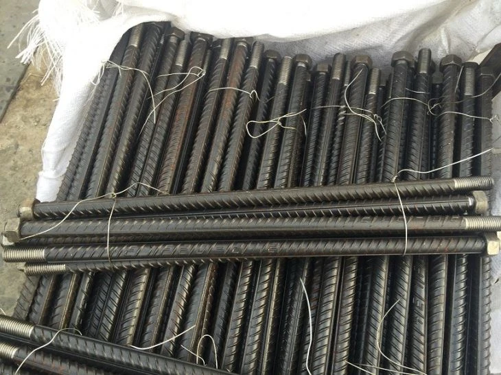 Construction Threaded Rebar Bolt N20 X 600mm